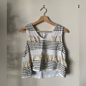 Lou & Grey // Boho Cotton Crop Tank